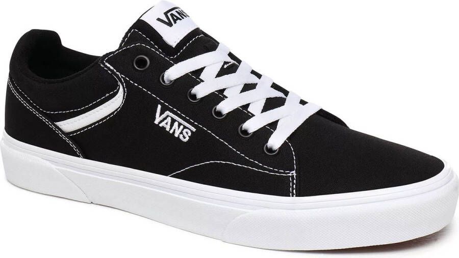 Vans Seldan Heren Sneakers (Canvas) Black White