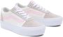 Vans Dames WM Ward Platform Color Block Beige - Thumbnail 6