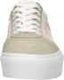 Vans Dames WM Ward Platform Color Block Beige - Thumbnail 7