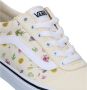 Vans Gedrukte Bloemen Schaakbord Schoenen Multicolor Dames - Thumbnail 11