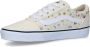 Vans Gedrukte Bloemen Schaakbord Schoenen Multicolor Dames - Thumbnail 14