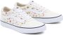 Vans Gedrukte Bloemen Schaakbord Schoenen Multicolor Dames - Thumbnail 9