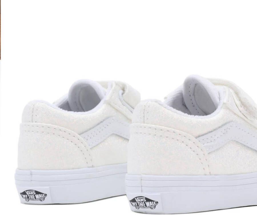 Vans TD Old Skool V baby schoenen meisjes wit