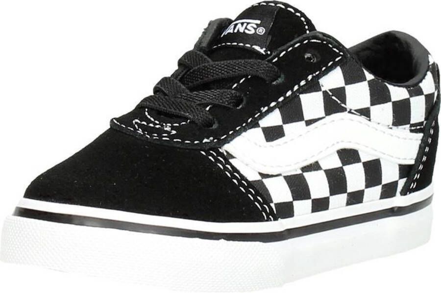 Vans TD Ward Slip On Checkered Sneakers Black True White - Foto 4