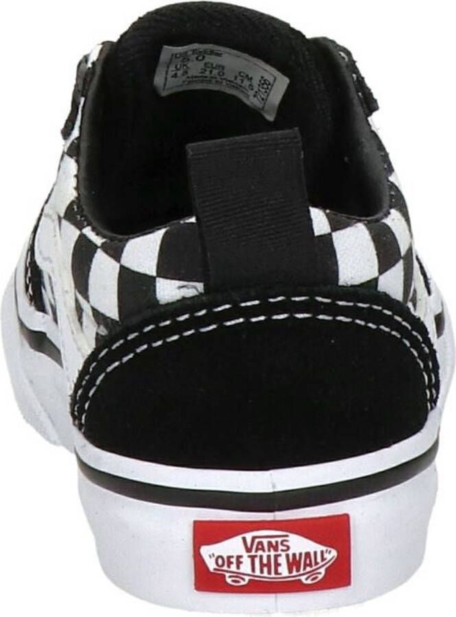 Vans TD Ward Slip-On Checkered Sneakers Black True White