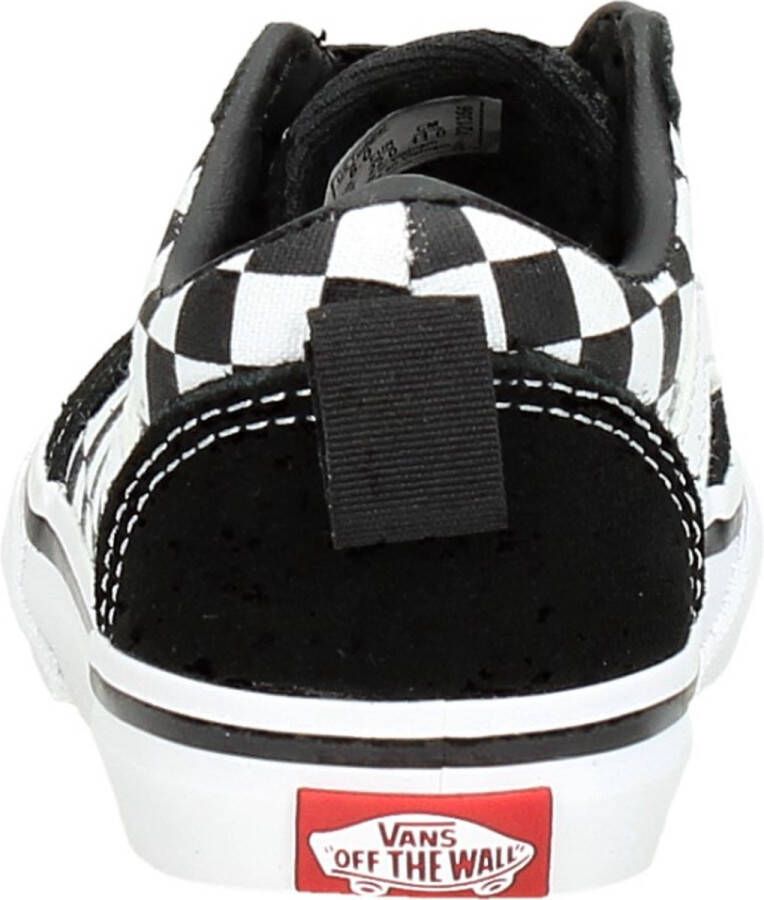 Vans TD Ward Slip-On Checkered Sneakers Black True White