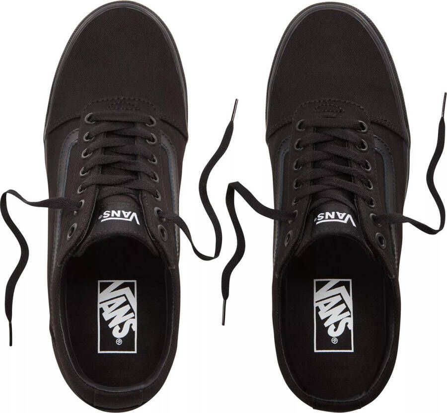 Vans Ward Canvas Heren Sneakers Black Black