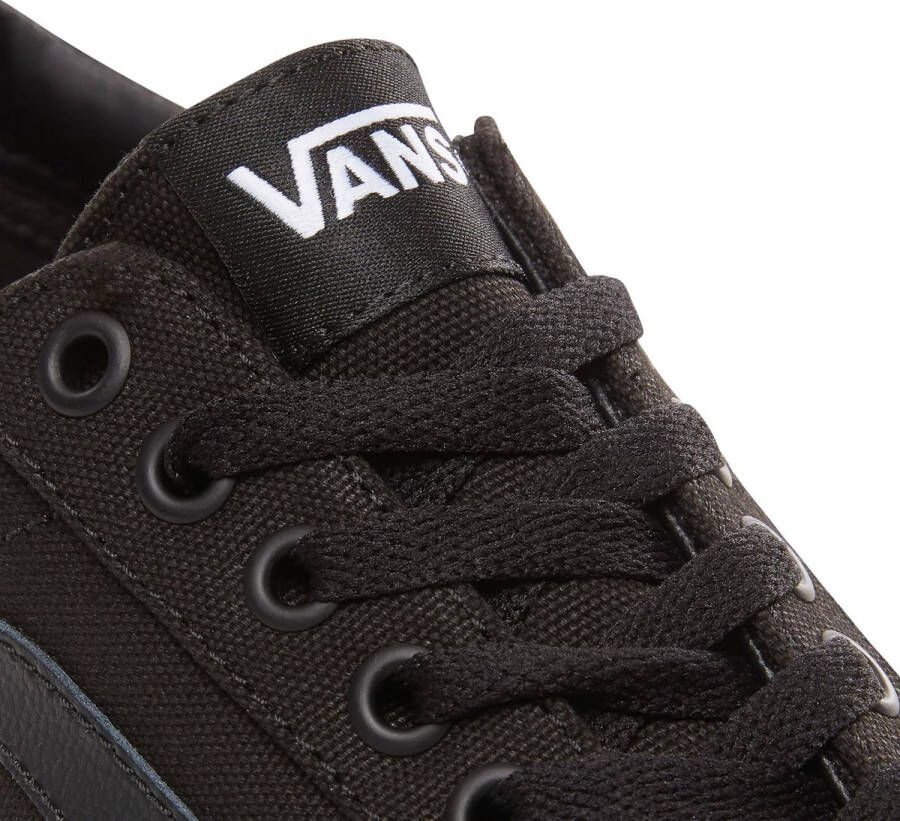 Vans Ward Canvas Heren Sneakers Black Black