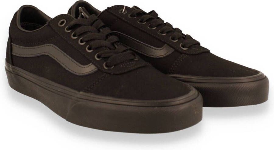 Vans Ward Canvas Heren Sneakers Black Black