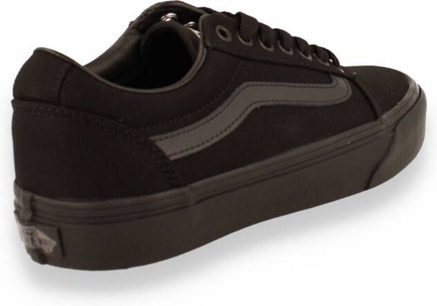 Vans Ward Canvas Heren Sneakers Black Black