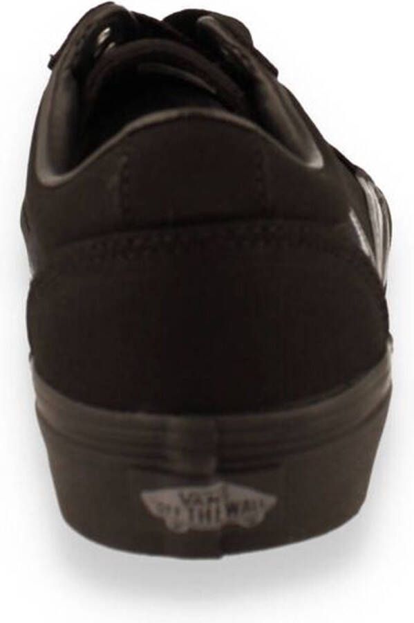 Vans Ward Canvas Heren Sneakers Black Black