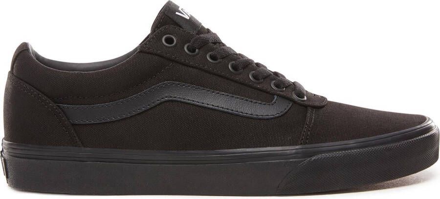 Vans Ward Canvas Heren Sneakers Black Black