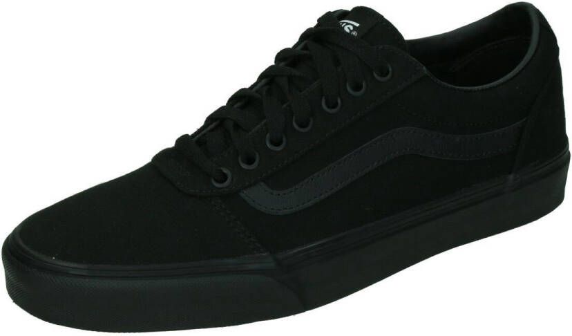 Vans Ward Canvas Heren Sneakers Black Black