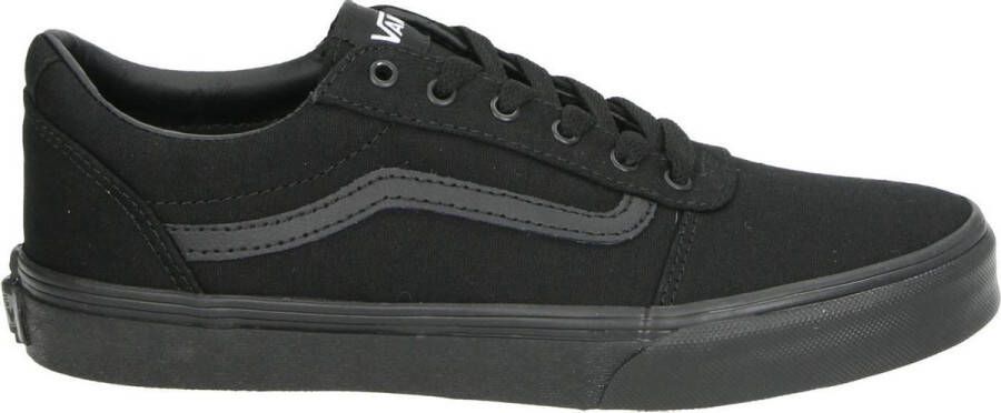 Vans Ward Canvas Heren Sneakers Black Black