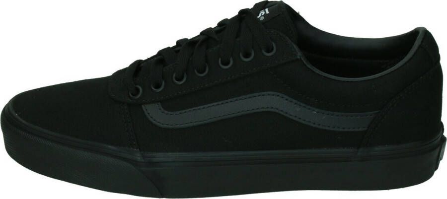 Vans Ward Canvas Heren Sneakers Black Black