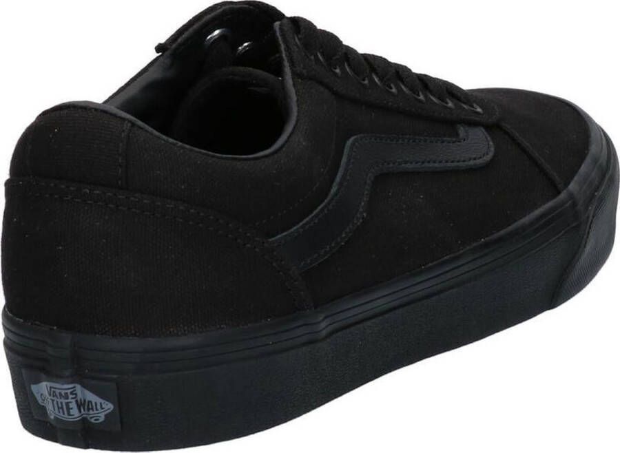 Vans Ward Canvas Heren Sneakers Black Black