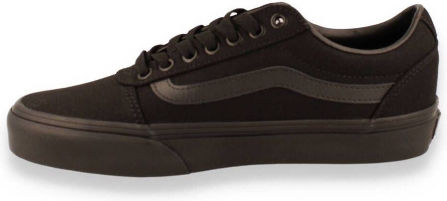 Vans Ward Canvas Heren Sneakers Black Black