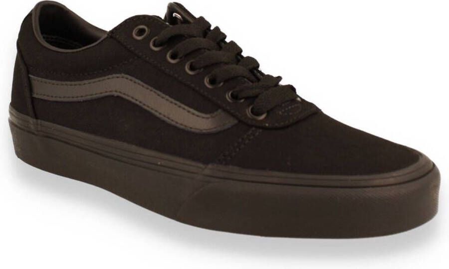 Vans Ward Canvas Heren Sneakers Black Black