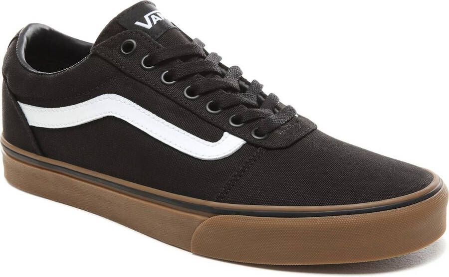 Vans Ward Canvas Heren Sneakers Black Gum