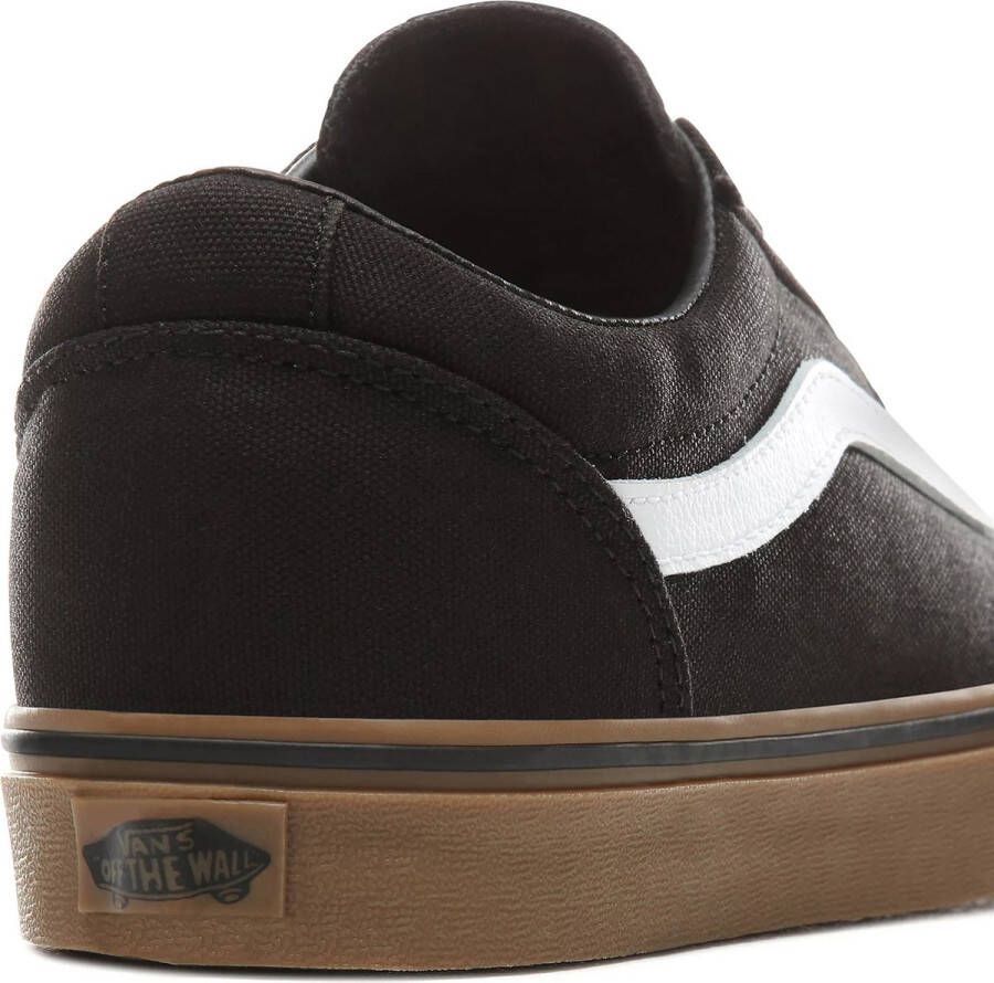 Vans Ward Canvas Heren Sneakers Black Gum