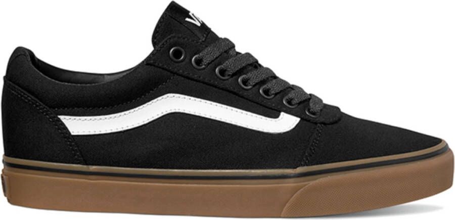 Vans Ward Canvas Heren Sneakers Black Gum