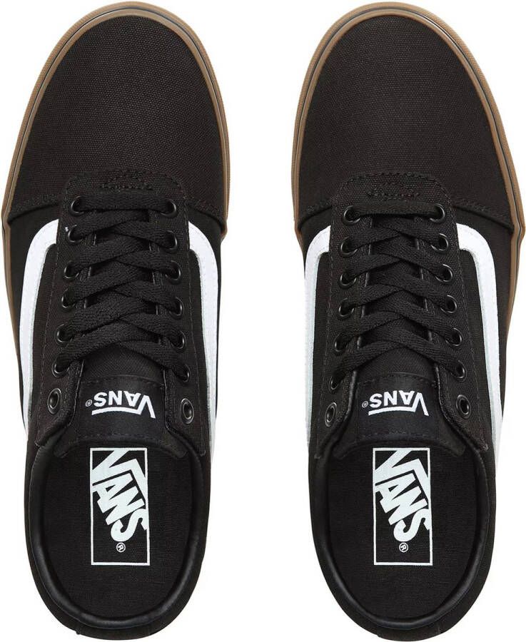 Vans Ward Canvas Heren Sneakers Black Gum