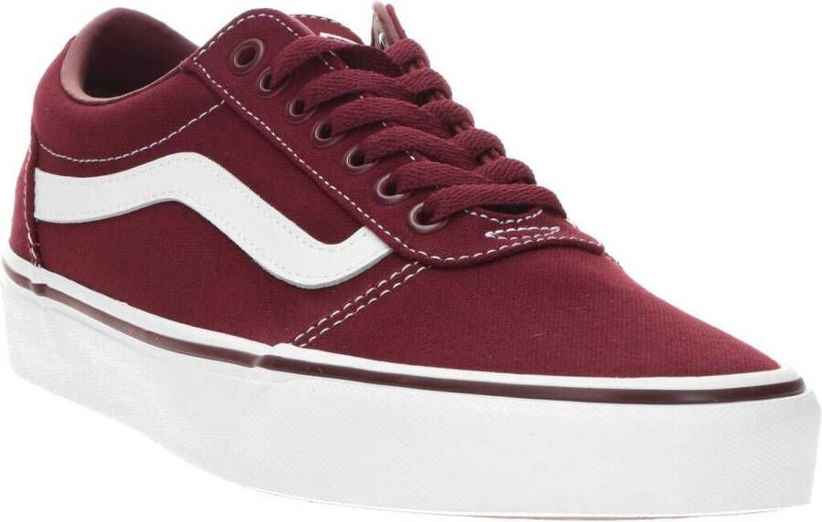 Vans Ward Canvas Heren Sneakers Port Royale White