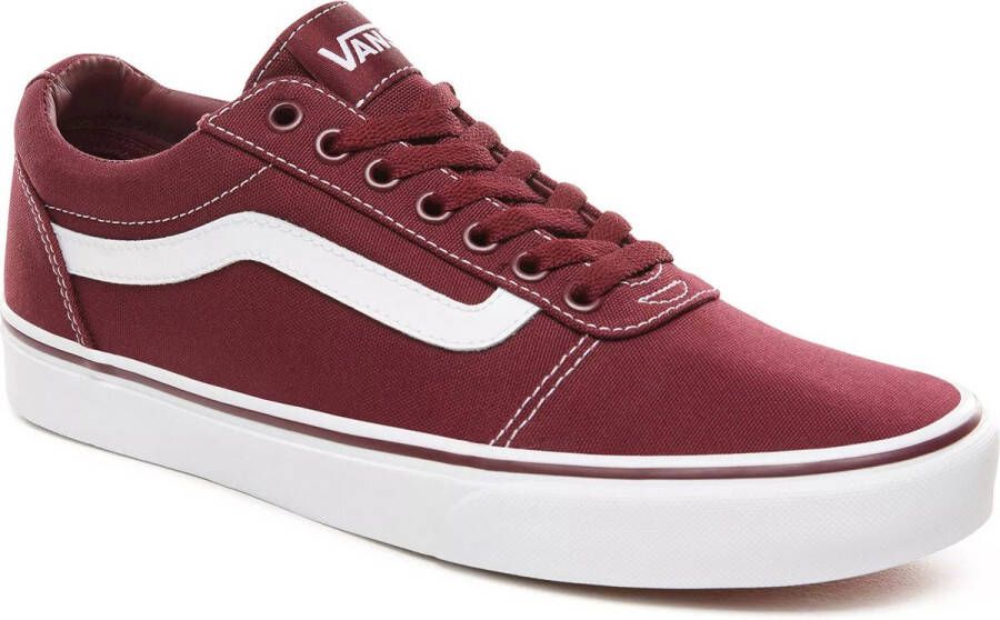 Vans Ward Canvas Heren Sneakers Port Royale White