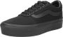 Vans Ward Platform Dames Sneakers (Canvas) Black Black - Thumbnail 9