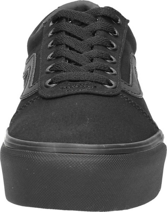 Vans Ward Platform Dames Sneakers (Canvas) Black Black