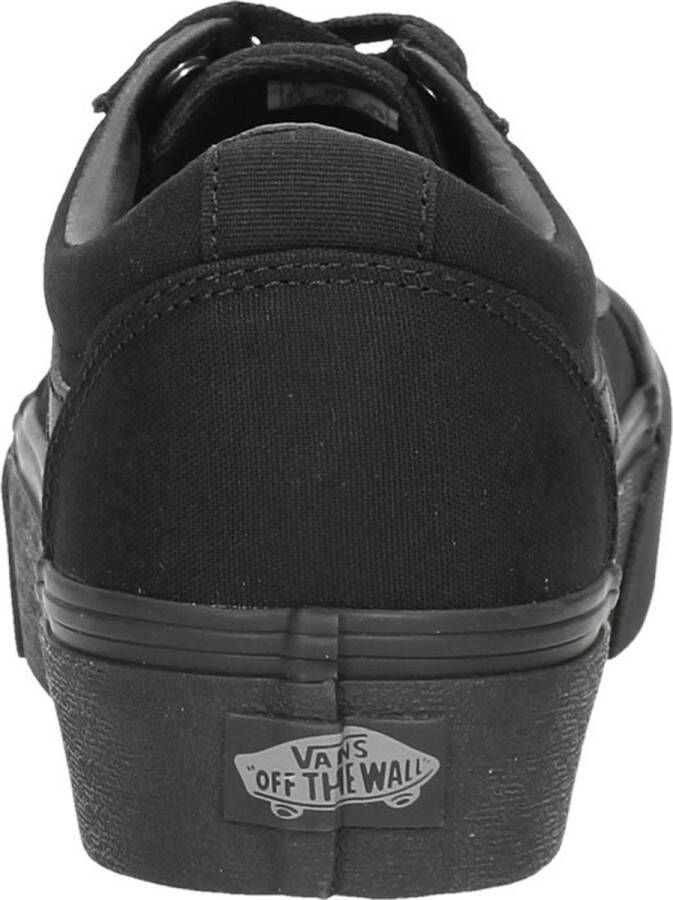 Vans Ward Platform Dames Sneakers (Canvas) Black Black - Foto 11