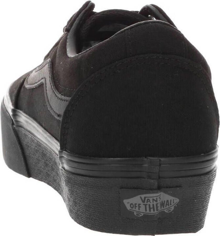 Vans Ward Platform Dames Sneakers (Canvas) Black Black - Foto 6