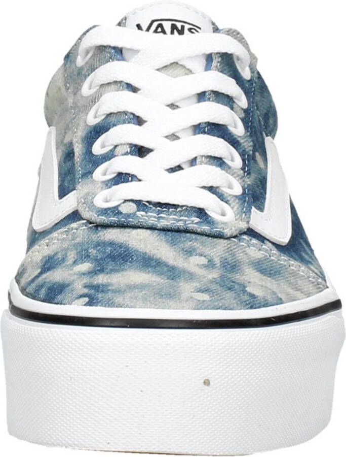 Vans Ward Platform Sneakers Laag licht blauw