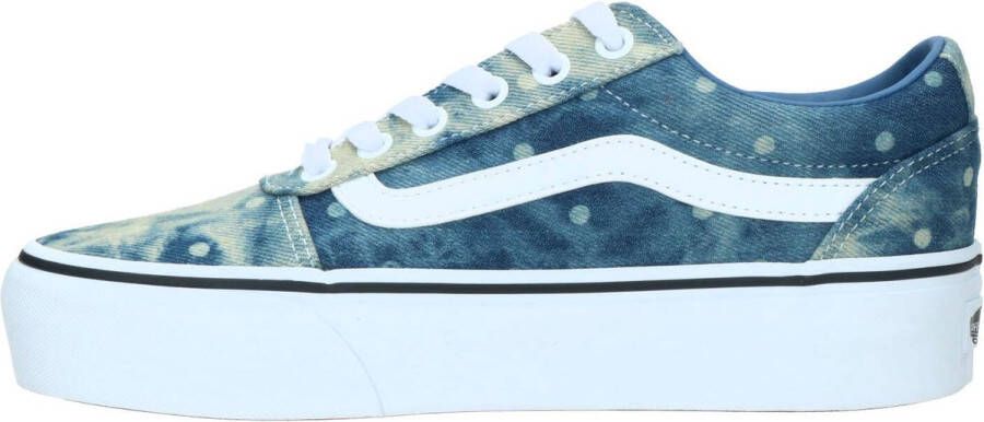 Vans Ward Platform Sneakers Laag licht blauw