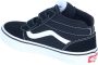 Vans Ward sneakers zwart wit Jongens Meisjes Canvas Effen 38 - Thumbnail 12