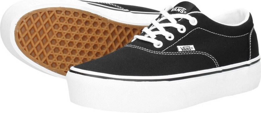 Vans WM Doheny Platform (Canvas) Black White