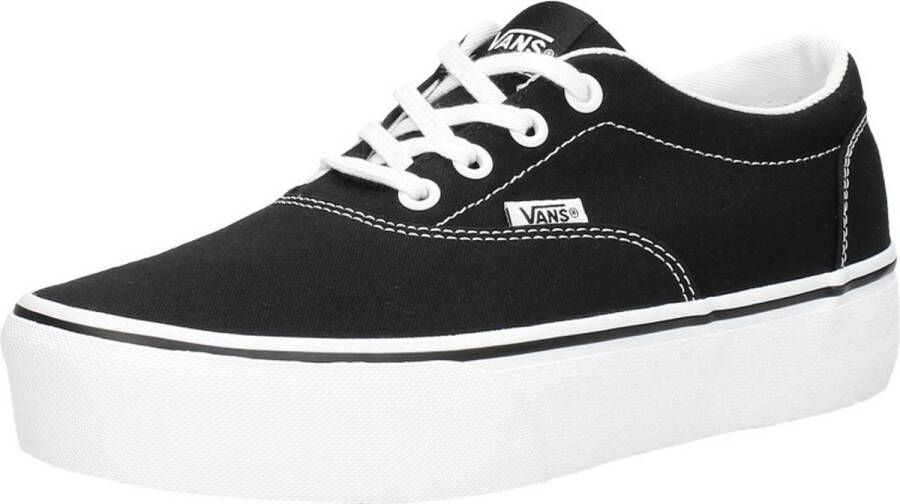 Vans WM Doheny Platform (Canvas) Black White