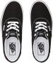 Vans Doheny Platform Canvas Dames Sneakers Black White - Thumbnail 6