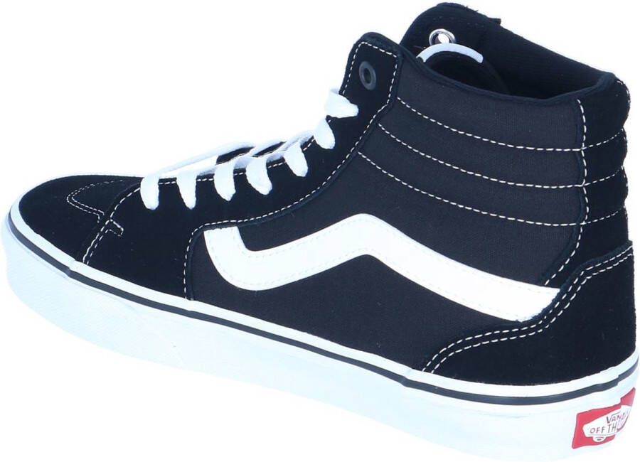 Vans WM Filmore Hi (SUEDE CANVAS)BLACK WHITE