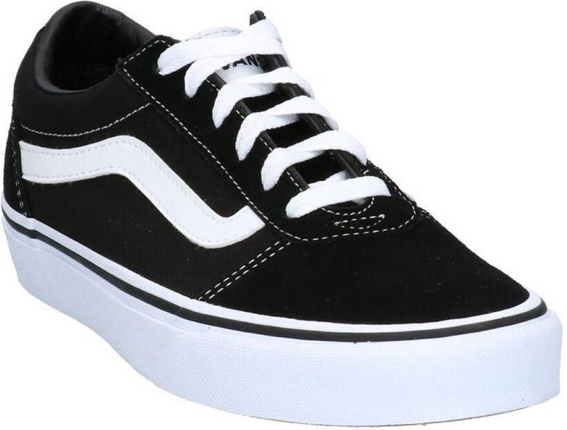 Vans WM Ward (SUEDE CANVAS)BLACK WHITE