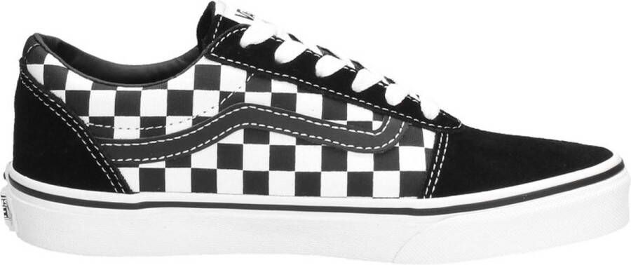 Vans Youth Ward Sneakers (Checkered) Black True White