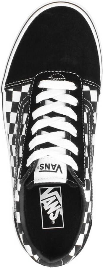 Vans Youth Ward Sneakers (Checkered) Black True White