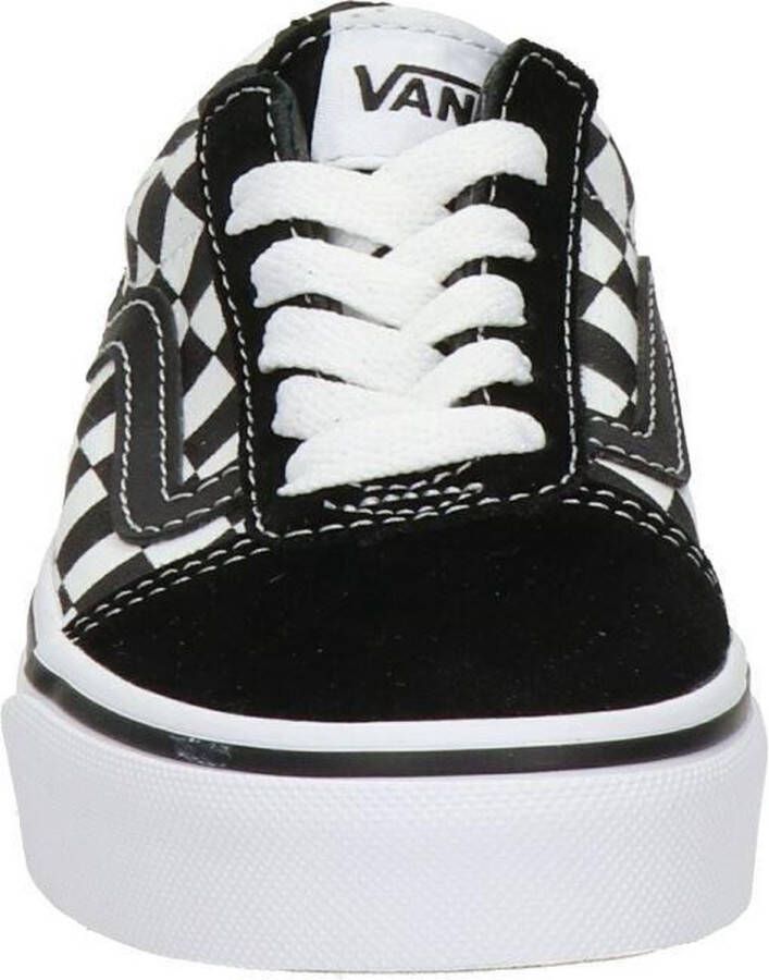 Vans Youth Ward Sneakers (Checkered) Black True White