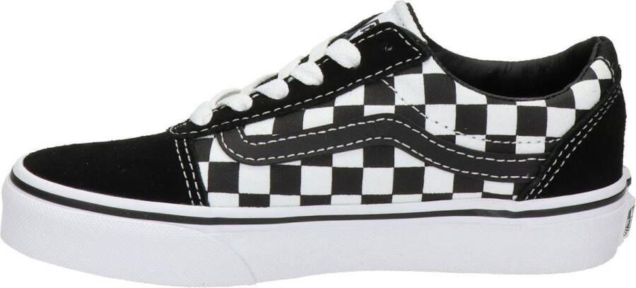 Vans Youth Ward Sneakers (Checkered) Black True White