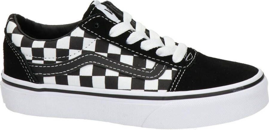 Vans Youth Ward Sneakers (Checkered) Black True White