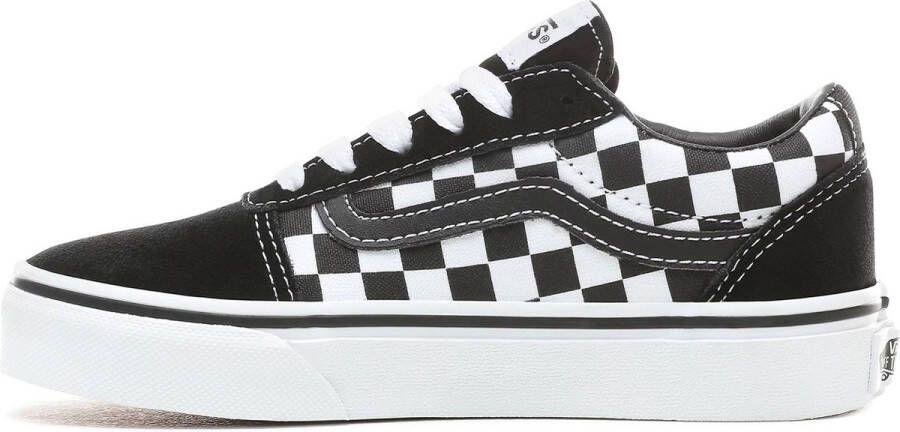 Vans Youth Ward Sneakers (Checkered) Black True White