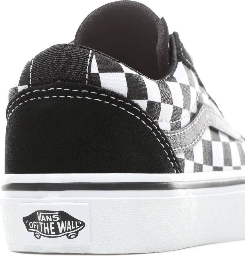 Vans Youth Ward Sneakers (Checkered) Black True White