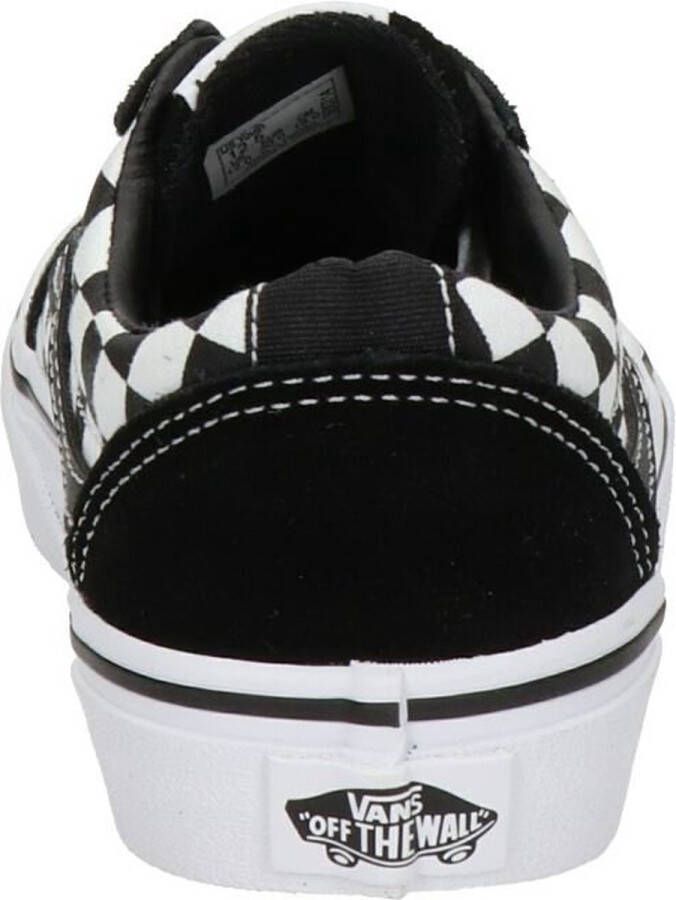 Vans Youth Ward Sneakers (Checkered) Black True White