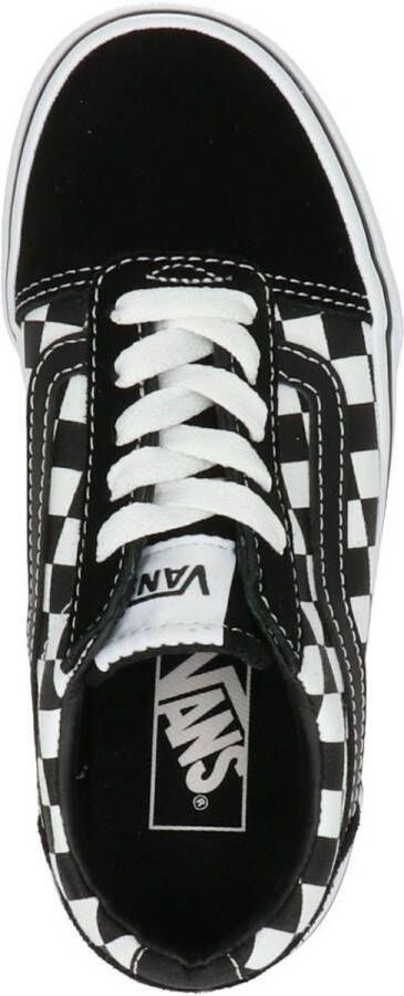 Vans Youth Ward Sneakers (Checkered) Black True White