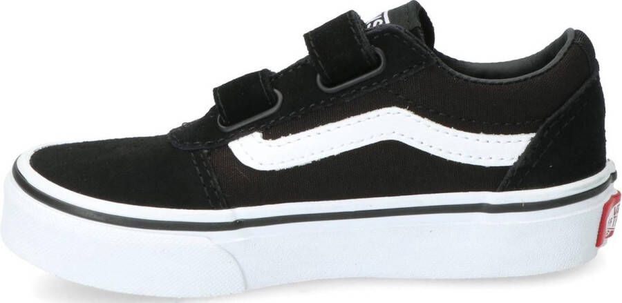 Vans YT Ward V (SUEDE CANVAS)BLACK WHITE